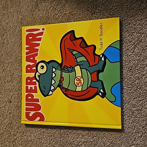 Hardcover, Super Rawr book - Picture 1 of 2